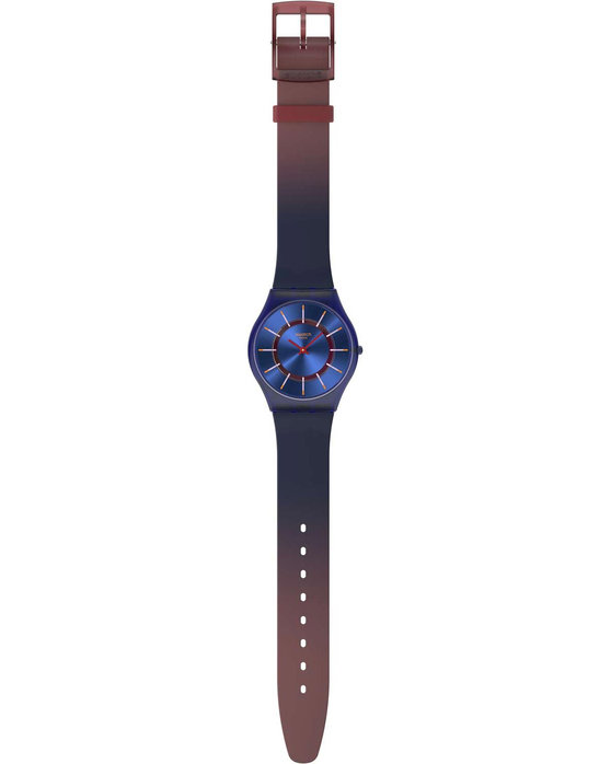 SWATCH Essentials Very Jazzy Berry Two Tone Silicone Strap