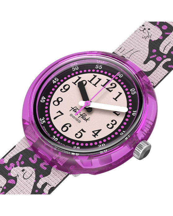 FLIK FLAK Woof Woof Time Multicolor Plastic Strap