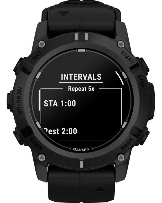 GARMIN Descent G2 Black with Black Silicone Band