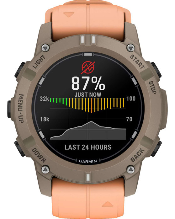 GARMIN Descent G2 Paloma with Shell Pink Silicone Band