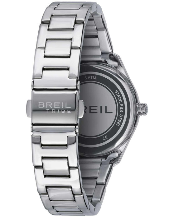 BREIL Tribe Kyla Crystals Silver Stainless Steel Bracelet