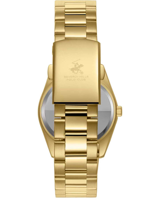 BEVERLY HILLS POLO CLUB Gold Stainless Steel Bracelet