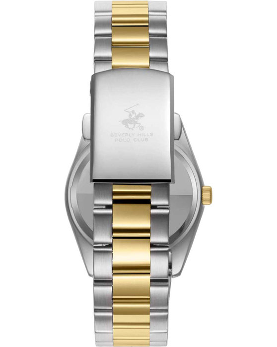 BEVERLY HILLS POLO CLUB Two Tone Stainless Steel Bracelet