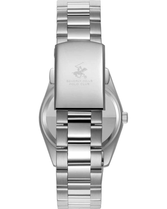 BEVERLY HILLS POLO CLUB Silver Stainless Steel Bracelet