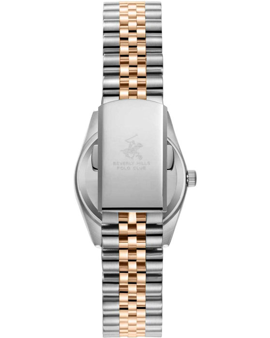 BEVERLY HILLS POLO CLUB Crystals Two Tone Stainless Steel Bracelet