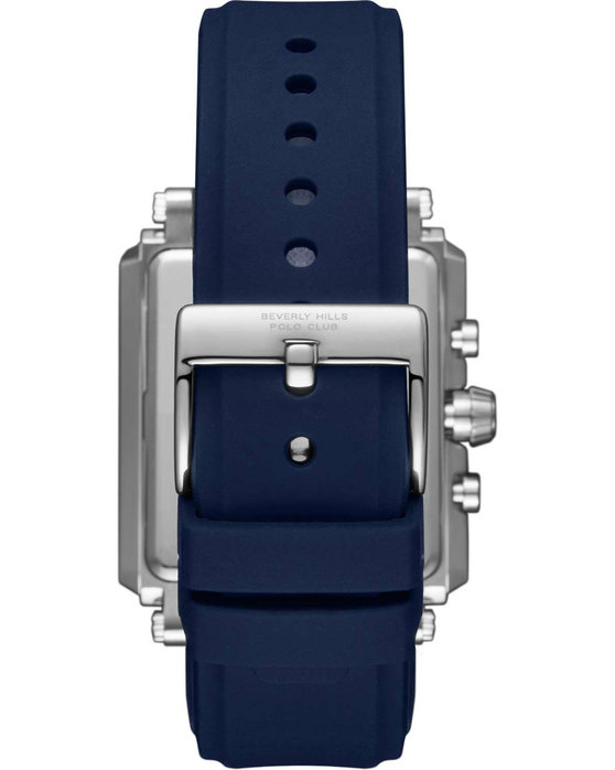 BEVERLY HILLS POLO CLUB Blue Rubber Strap