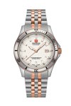 SWISS MILITARY HANOWA Flagship Two Tone Stainless Steel Bracelet