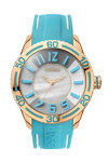 BREEZE Miami Twist Light Blue Rubber Strap