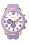 BREEZE Eye Candy Worn Effect Rose Gold Chrono Purple