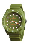 HOOPS Underwater Green Rubber strap