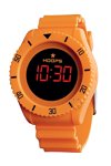 HOOPS Underwater Touch Digital Orange Rubber strap