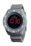 HOOPS Underwater Touch Digital Grey Rubber strap