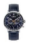 ZEPPELIN LZ 129  Blue Leather Strap