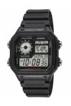 CASIO Collection Digital Black Rubber Strap