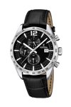 FESTINA Chrono Black Leather Strap