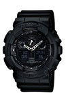 CASIO G-Shock Anadigi Black Rubber Strap