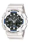 CASIO G-SHOCK Chronograph White Rubber Strap