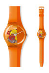 SWATCH Bloody Orange Rubber Strap