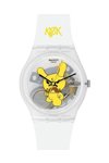 SWATCH Tennis Pro Transparent Rubber Strap