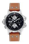 HAMILTON Khaki X-WIND Automatic Chronogrpah Brown Leather Strap