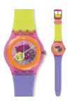 SWATCH Dip in Color Multicolor Rubber Strap