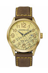 CATERPILLAR Extend Men Brown Leather Strap