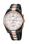 FESTINA Mens Chronograph Two Tone Stainless Steel Bracelet