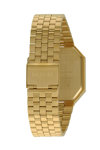 NIXON Re-Run Digital Gold Stainless Steel Bracelet