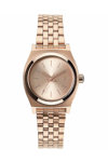 NIXON Small Time Teller Rose Gold Stainless Steel Bracelet