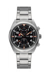 SWISS MILITARY HANOWA Airborne Chrono Stainless Steel Bracelet