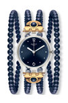 SWATCH Apres Ski Night Prohibition Blue Plastic Bracelet