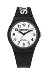 SUPERDRY Urban Black Silicone Strap