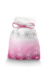 Flik Flak Treasure Special Winter Collection Fuchsia & White Fabric Strap