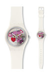 SWATCH Valentine's Special 2016 White Rubber Strap