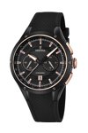 FESTINA Multifunction Mens Black Rubber Strap