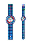 FLIK FLAK Sunny Hours Blue Flik Multicolor Fabric Strap