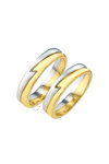Wedding rings from 18ct Gold by FaCaDoro
