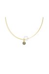 Necklace 18ct Gold with Enamel