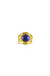 Ring 18ct Yellow Gold with Lapis Lazuli