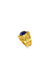 Ring 18ct Yellow Gold with Lapis Lazuli