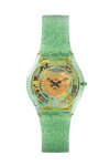 SWATCH Metallix Verdor Green Silicone Strap