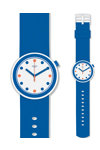 SWATCH Pop Collection POPiness Cyan Rubber Strap