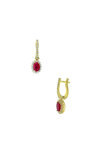 Earrings 18ct Gold with Diamonds