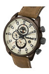 TIMBERLAND Henniker Multifunction Beige Leather Strap