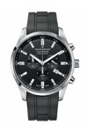 CLAUDE BERNARD Aquarider Chrono Black Rubber Strap