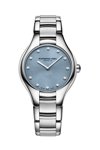 RAYMOND WEIL Noemia Diamonds Blue Dial Stainless Steel Bracelet