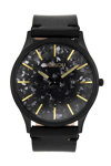 DUKUDU Maurits Black Leather Strap