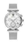 CLAUDE BERNARD Dress Code Chronograph Mesh Stainless Steel Bracelet