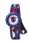 FLIK FLAK Tartan Style Multicolor Plastic Strap