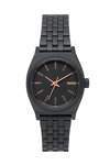 NIXON Small Time Teller Black Stainless Steel Bracelet